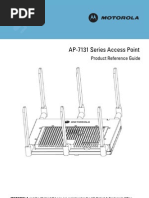 Motorola AP-7131 Series Access Point Product Reference Guide (Part No. 72E-139344-01 Rev. B) 13934401b