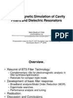 3 3 4 Electromagnetic Simulation of Cavity Filters