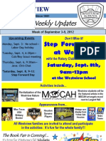 The Westview School Newsletter Featuring SFD 2012