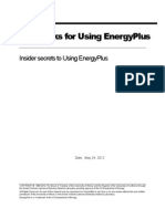 Tips and Tricks Using EnergyPlus