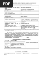 GEPF Form Z894: Update Bank Details | PDF