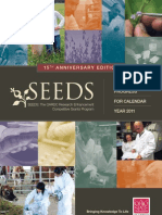 Seeds Report of Progress 2011