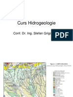 Curs Hidrogeologie