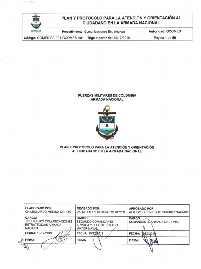 Plan y Protocolo COLOR (1) | PDF