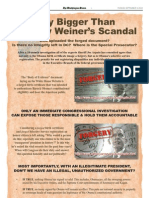 Obama Document Fraud Way Bigger Than Anthony Weiner's Scandal - Article II Super PAC Wash Times Ad - 04sep2012