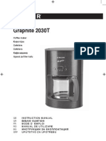 Graphite 2030T Coffee Maker Instruction Manual