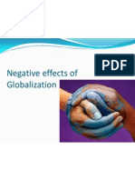 Globalisation Negative Effects