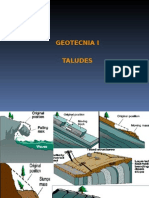 Taludes y Causas de Inestabilidad Geotecnia I