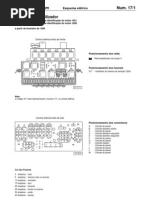ESQUEMA ELÉTRICO IMOBILIZADOR - SANTANA E QUANTUM