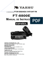 FT 8800E Spanish