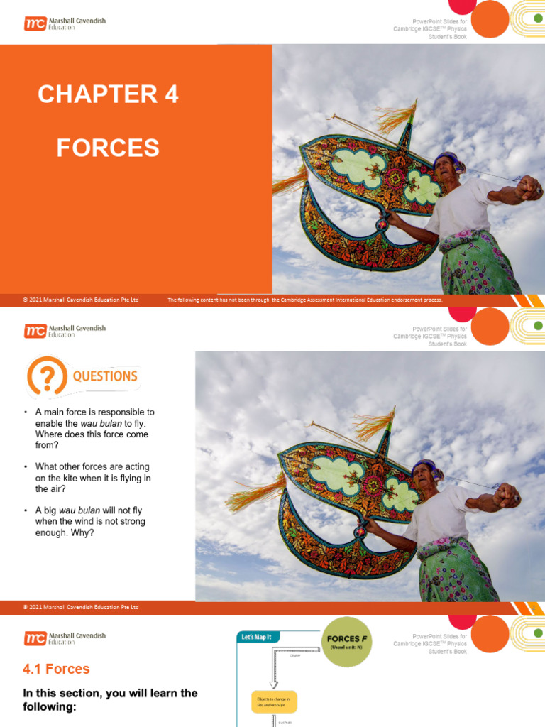 Physics Chapter 4 PPT Notes | PDF | Force | Friction