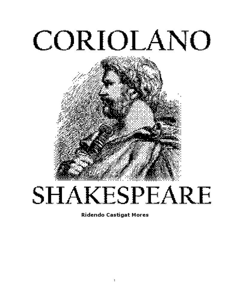 William Shakespeare, Coriolano | PDF