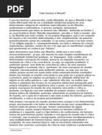 Todo homem é filósofo