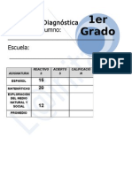 1er Grado - Diagnóstico (11-12)