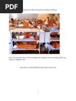 Prison Overcrowding Policy Analysis