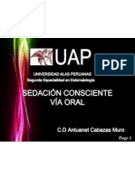 Sedación Conciente