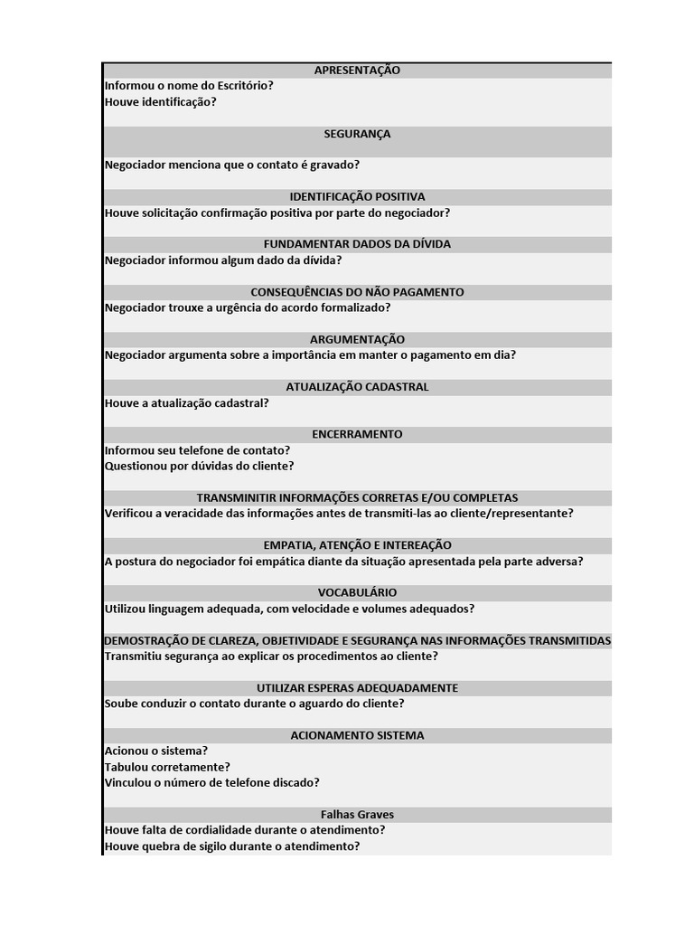 2clix Checklist 70463 | PDF