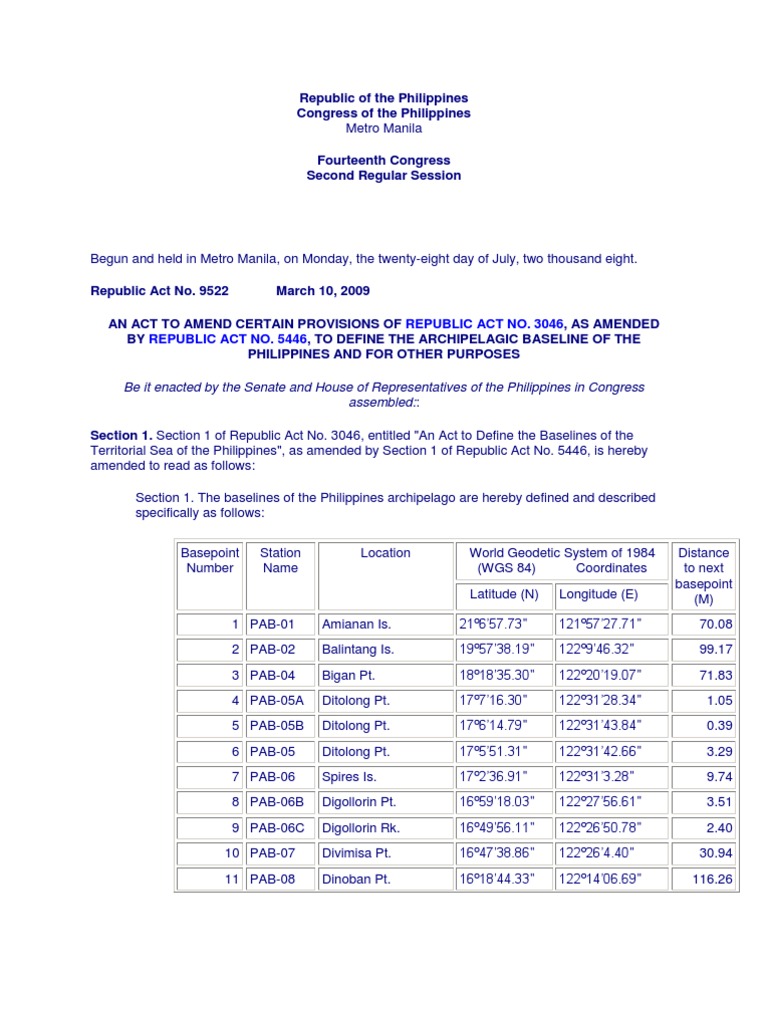 Ra 9552 | PDF | Government | Social Institutions