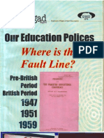 Education Policies in Pakist n Vol I