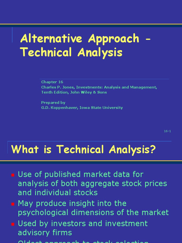 CH 16 | PDF | Market Trend | Technical Analysis