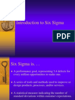 Six Sigma Intro Jan 2005