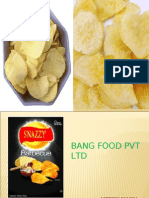 Business Plan Bang Food Pvt Ltd