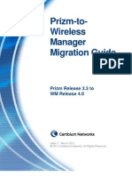 Prizm-to-Wireless Manager Migration Guide