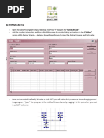 GenoPro Genogram Quick Reference Guide | PDF | Graphical User ...