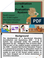 ALS Accreditation & Evaluation System