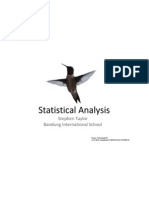 Statistical Analysis 