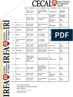 Cursos CECAL IRFA Mérida 2012