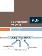 La Estructura Textual