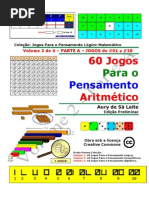 2A - 60 Jogos Para o Pensamento Aritmético - JARIT #01 a #20