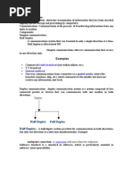 Examples: Radio Broadcast T.V Internet Multicast Guided Missile