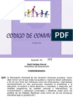 Código de convivencia en instituciones educativas