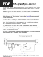 Download VGA to RGB  Composite Sync -Converter by Azmi Plg SN105006826 doc pdf