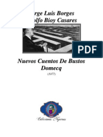 1977 - Nuevos Cuentos de Bustos Domecq (Colaboración Con Adolfo Bioy Casares)