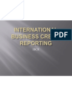 International Business Credit Reporting