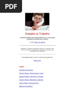 Empatia No Trabalho. LER!