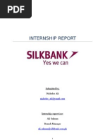 Silkbank Internship Report