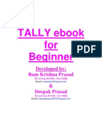 Download Tally eBook for Beginner by ramaisgod SN105028278 doc pdf