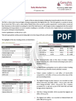 Daily Market Note: Equities