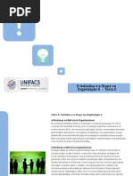 Aula 5- Texto 2 Indivíduo e o Grupo na Organização 