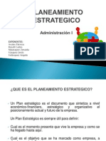 PLANTEAMIENTO ESTRATEGICO _Exposicion