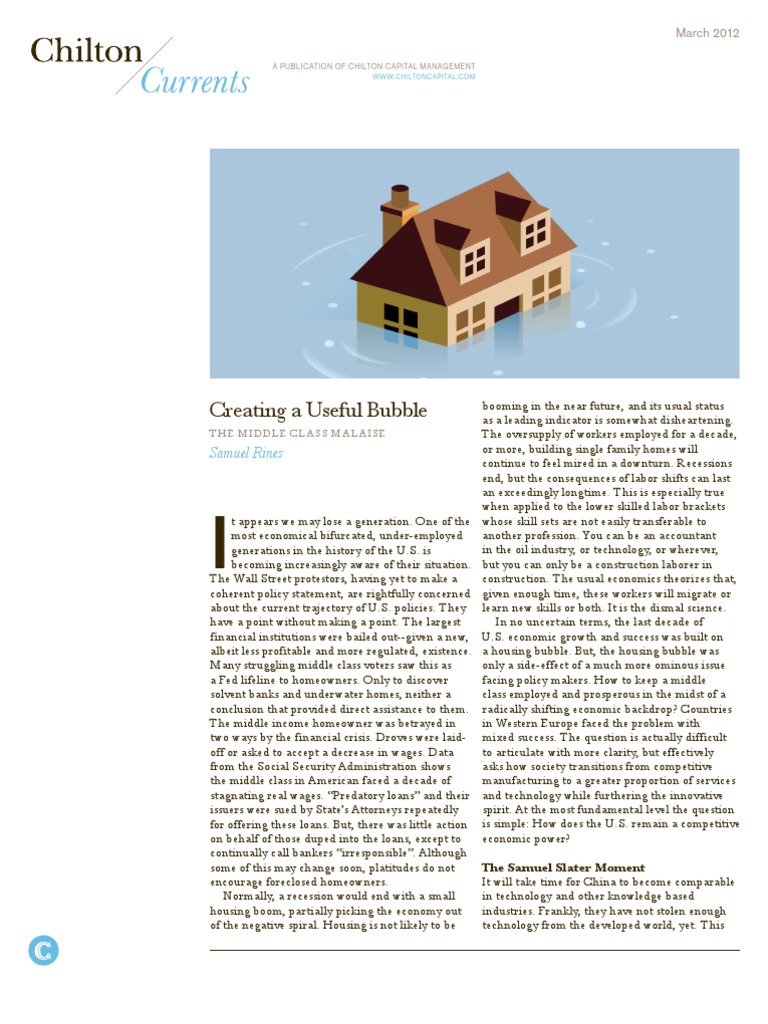 Creating A Useful Bubble | PDF | Offshoring | Economic Growth