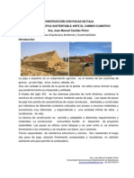 Construcción Con Pacas de Paja Una Alternativa Sustentable Ante El Cambio Climático