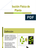 DISTRIBUCIÓN FÍSICA DE PLANTAS