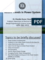Presentation On Latest Trends in Power System by Chandan Kumar Chanda