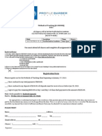 Methods of Teaching Application 2013