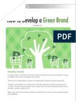 How to Green Your Brand by Ms. Victoria Fritz